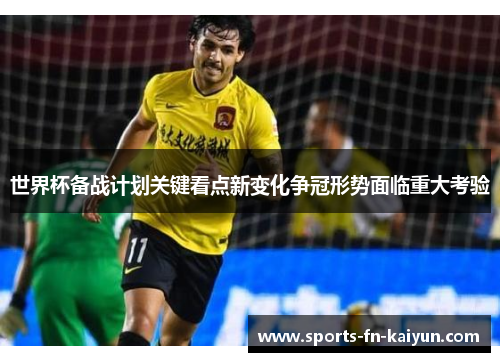 世界杯备战计划关键看点新变化争冠形势面临重大考验