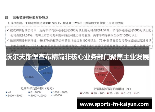 沃尔夫斯堡宣布精简非核心业务部门聚焦主业发展